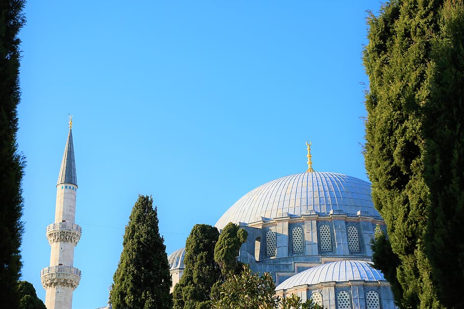 cami, religion, islam, minaret, istanbul, travel, city, architecture, turkey, dome