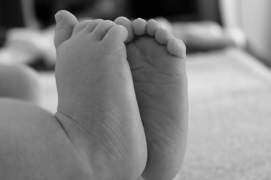 baby, feet, newborn, small, cute, infant, human, skin, foot, toes