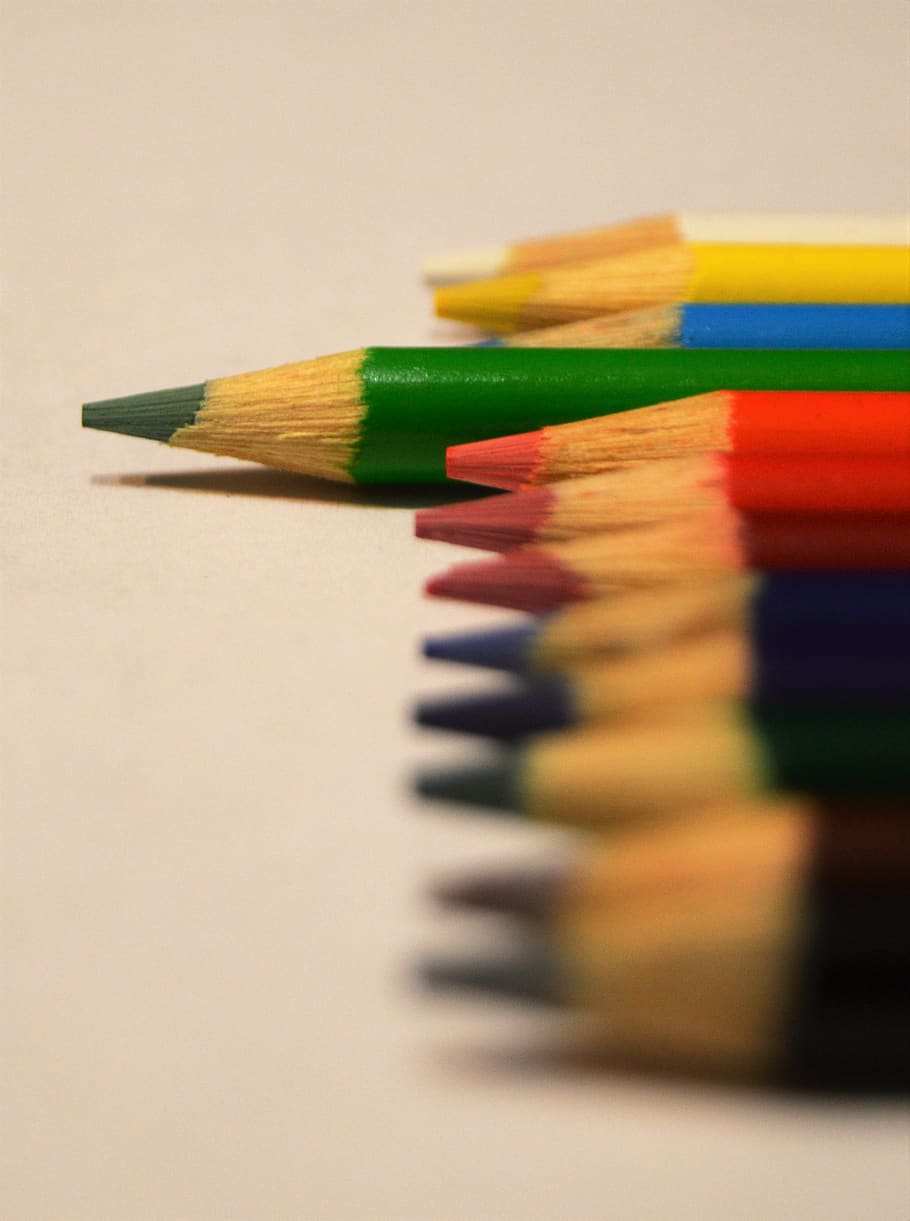 lápis, padrão, grupos, colorido, esboço, cor, desenho, artístico, cores, rabisco