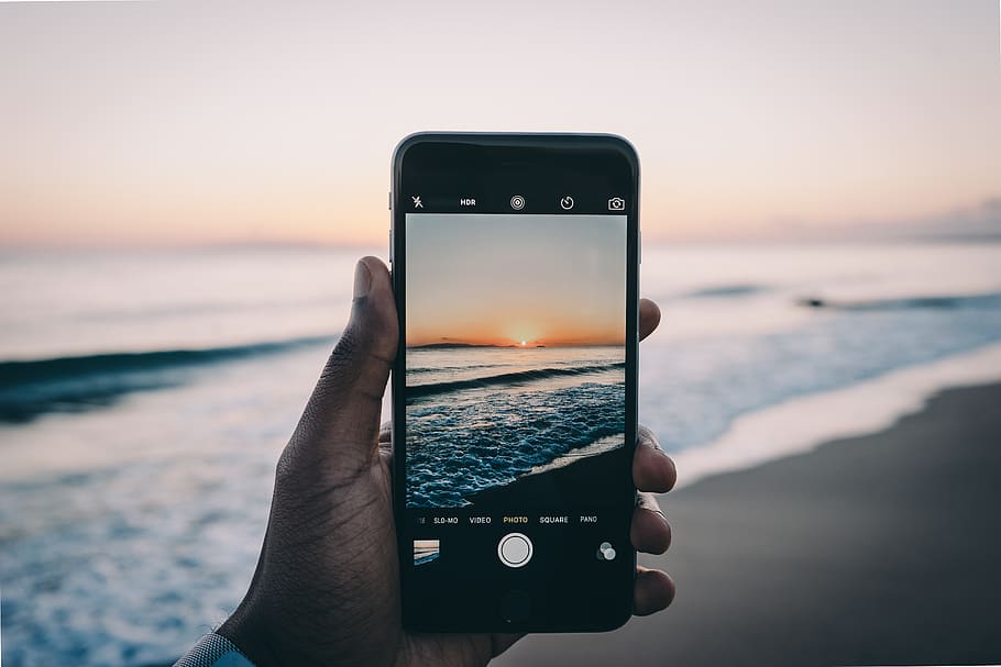 iphone, fotografi, web, seluler, ios, android, samsung, samudra, pantai, tangkap