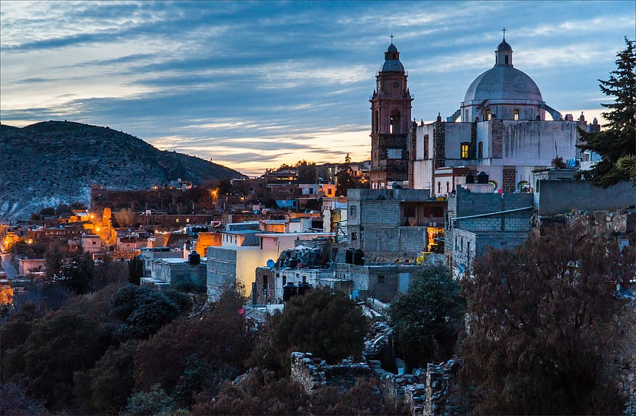 city, architecture, travel, church, cityscape, magic town, mexcian, mexico, native, pixbay