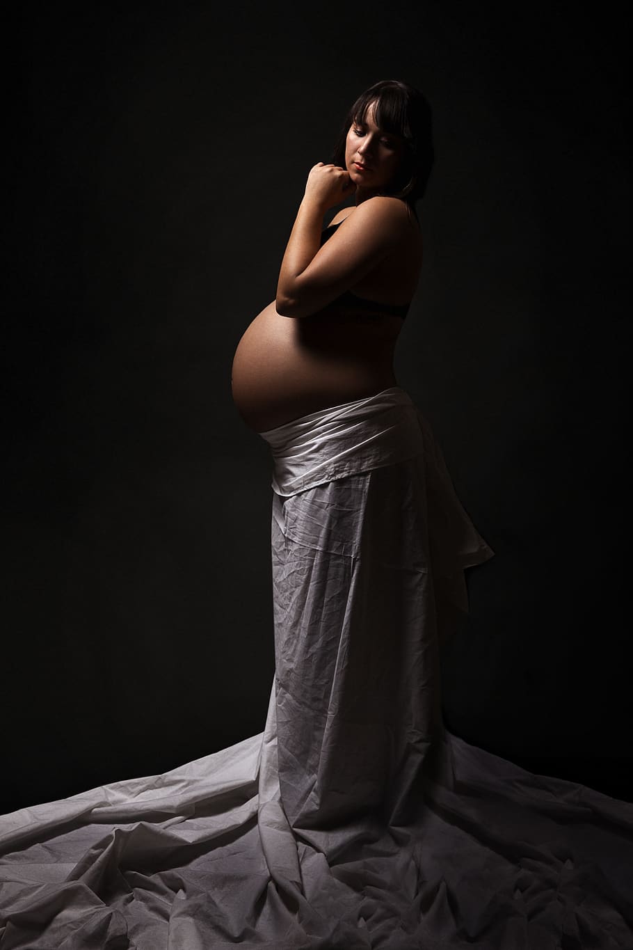 pregnant, beauty, pregnancy, woman, family, female, baby, happiness, mom, love