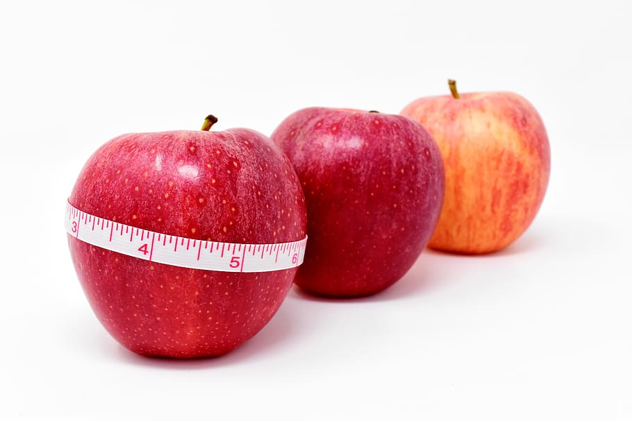 maçã, saudável, fruta, calorias, vermelho, fresco, vitaminas, saúde, comida, maduro