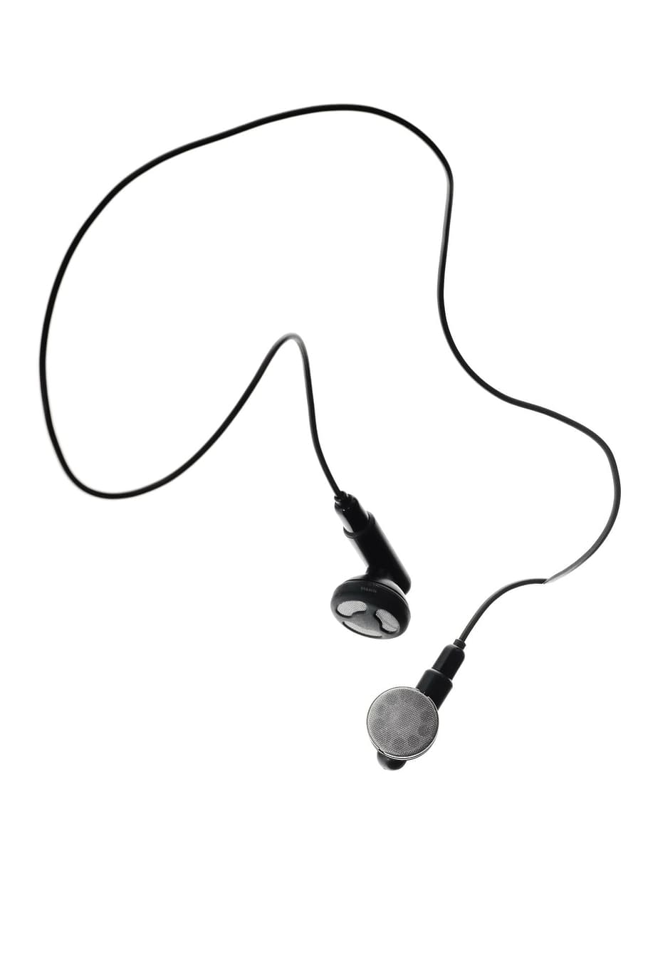 audio, cable, close-up, ear-bud, earbud, earphones, electronics, headphones, isolated, sound